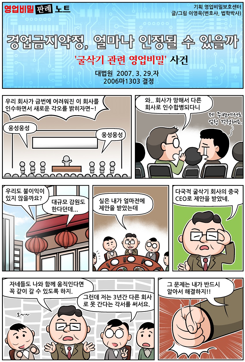 경업금지약정, 얼마나 인정될 수 있을까