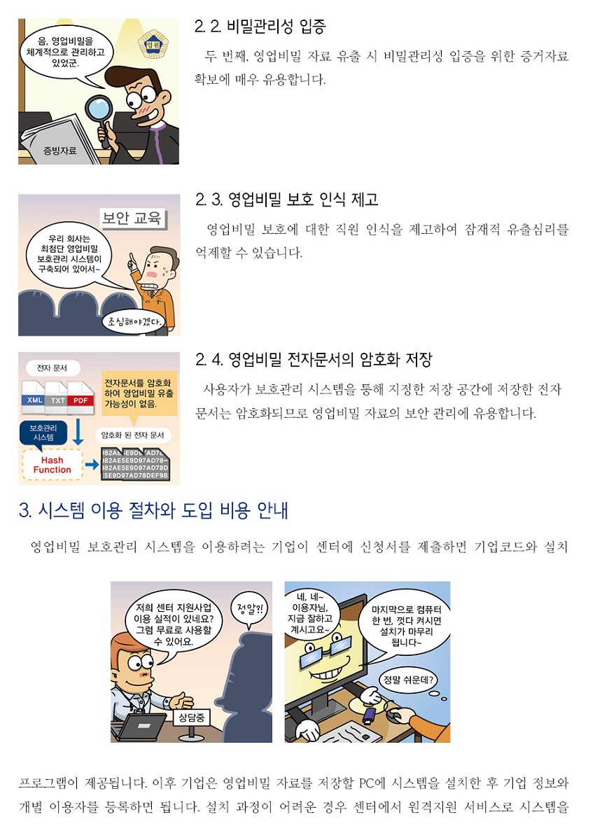 영업비밀 보호관리 시스템 소개 및 활용법